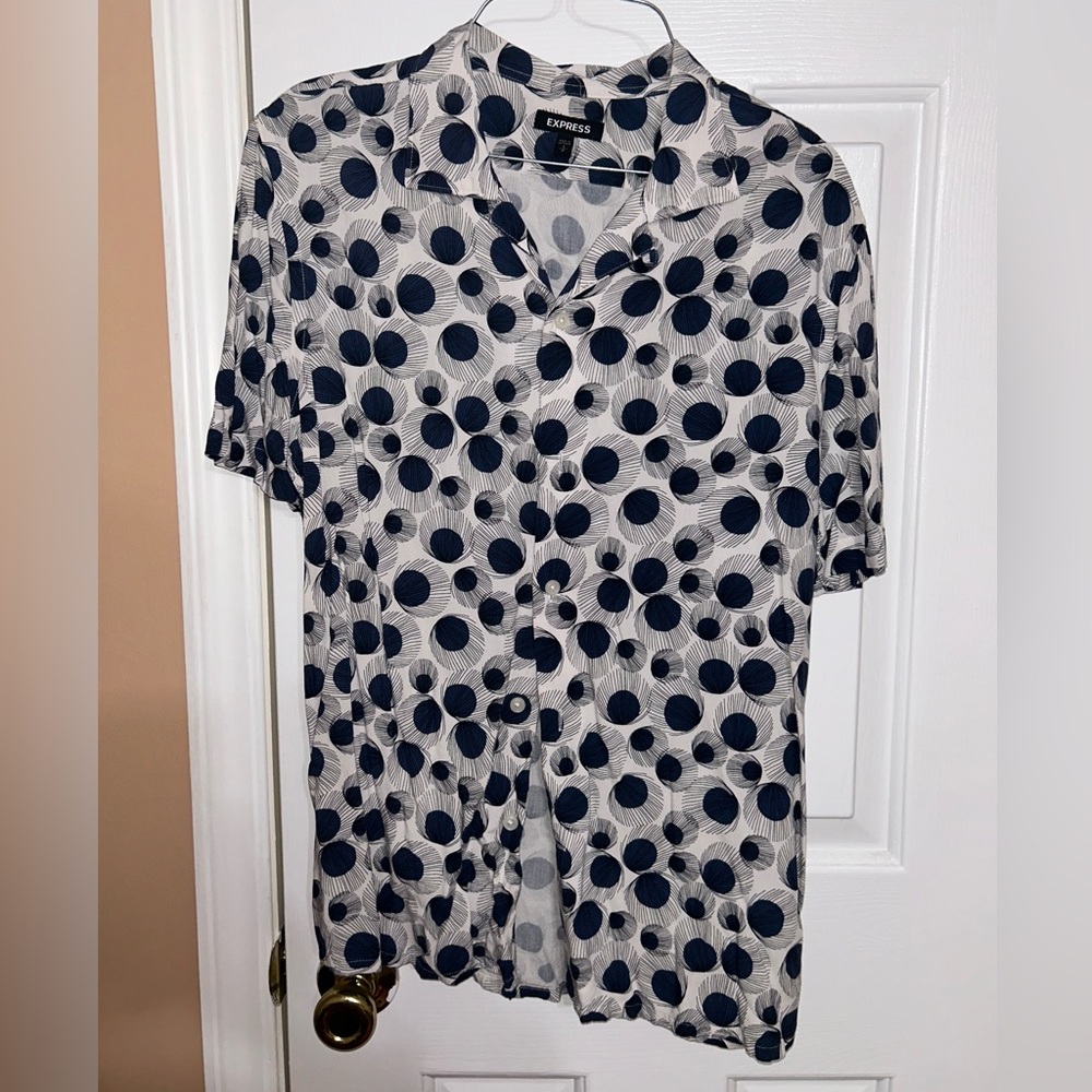 Mens Express Button Down / Lightly worn / Size Small / No tears or stains